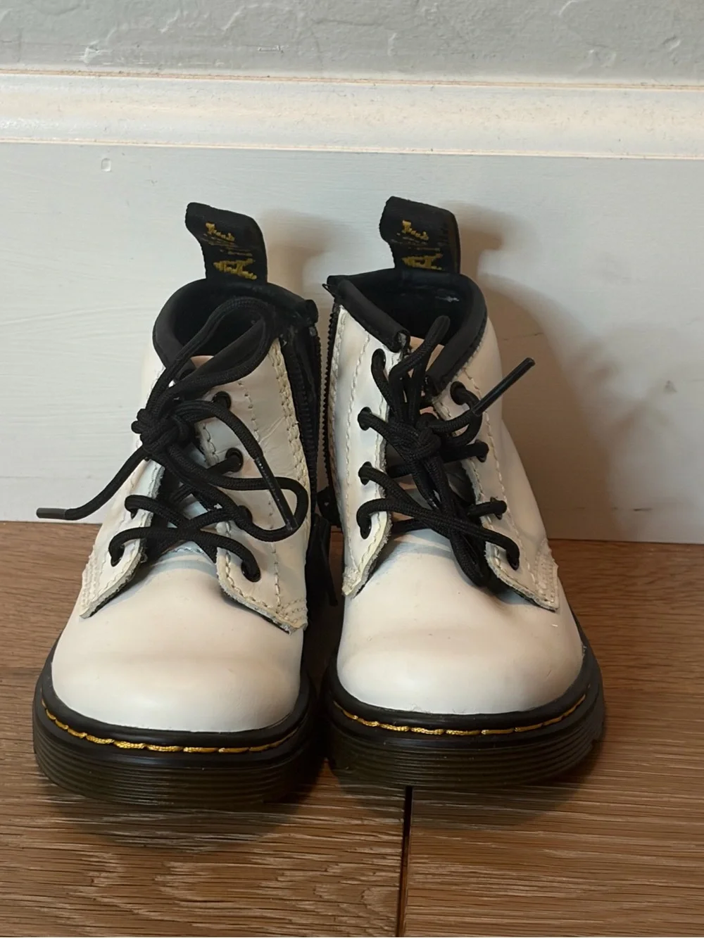 Dr. Martens 1460 Baby Leather Ankle Boots - Size 5